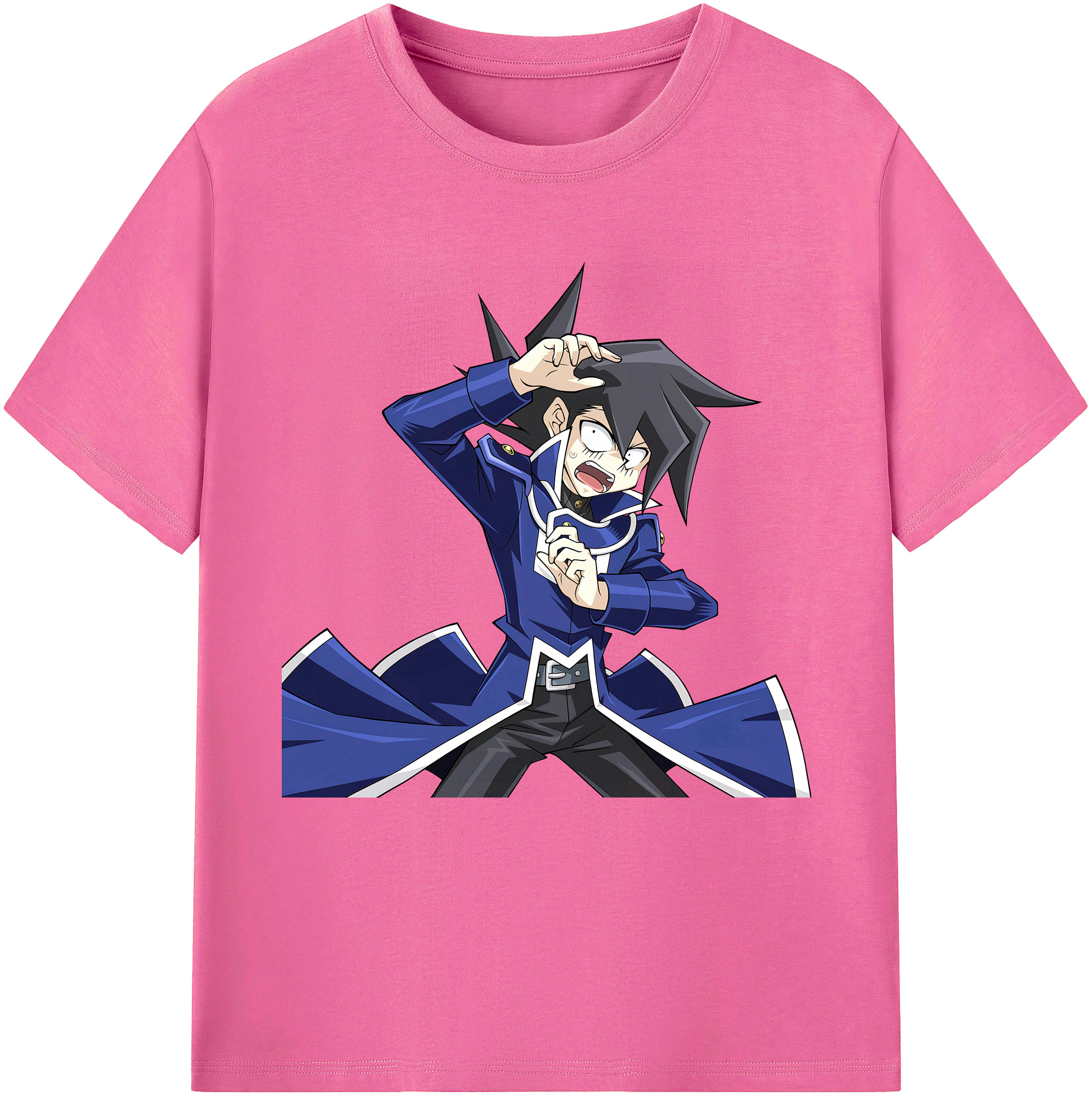 （画像用） 遊☆戯☆王 Yu-Gi-Oh! レディースカジュアルプリントTシャツ（綿100％）
